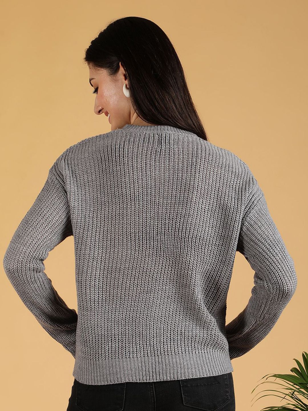 Kotty Women Colourblocked  Cotton Pullover