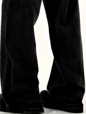 Kotty Men Wide Leg Low-Rise Stretchable Jeans