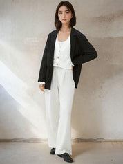 Kotty Women Open Knit Crop Cardigan