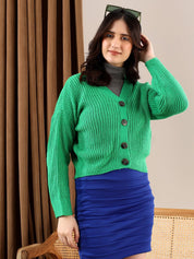 Kotty Women Ribbed Cardigan