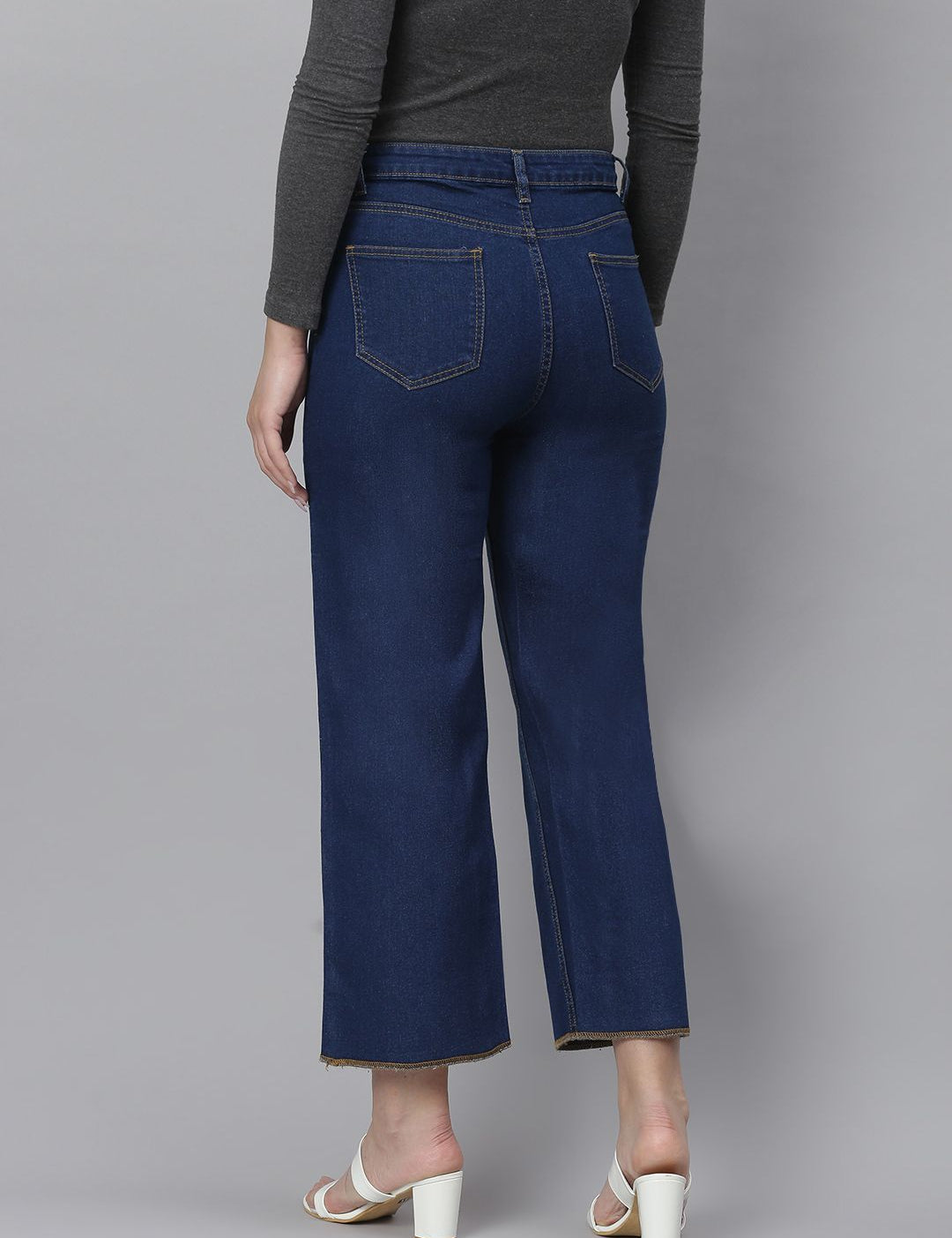 Kotty Women Jean Bootcut High-Rise Stretchable Jeans