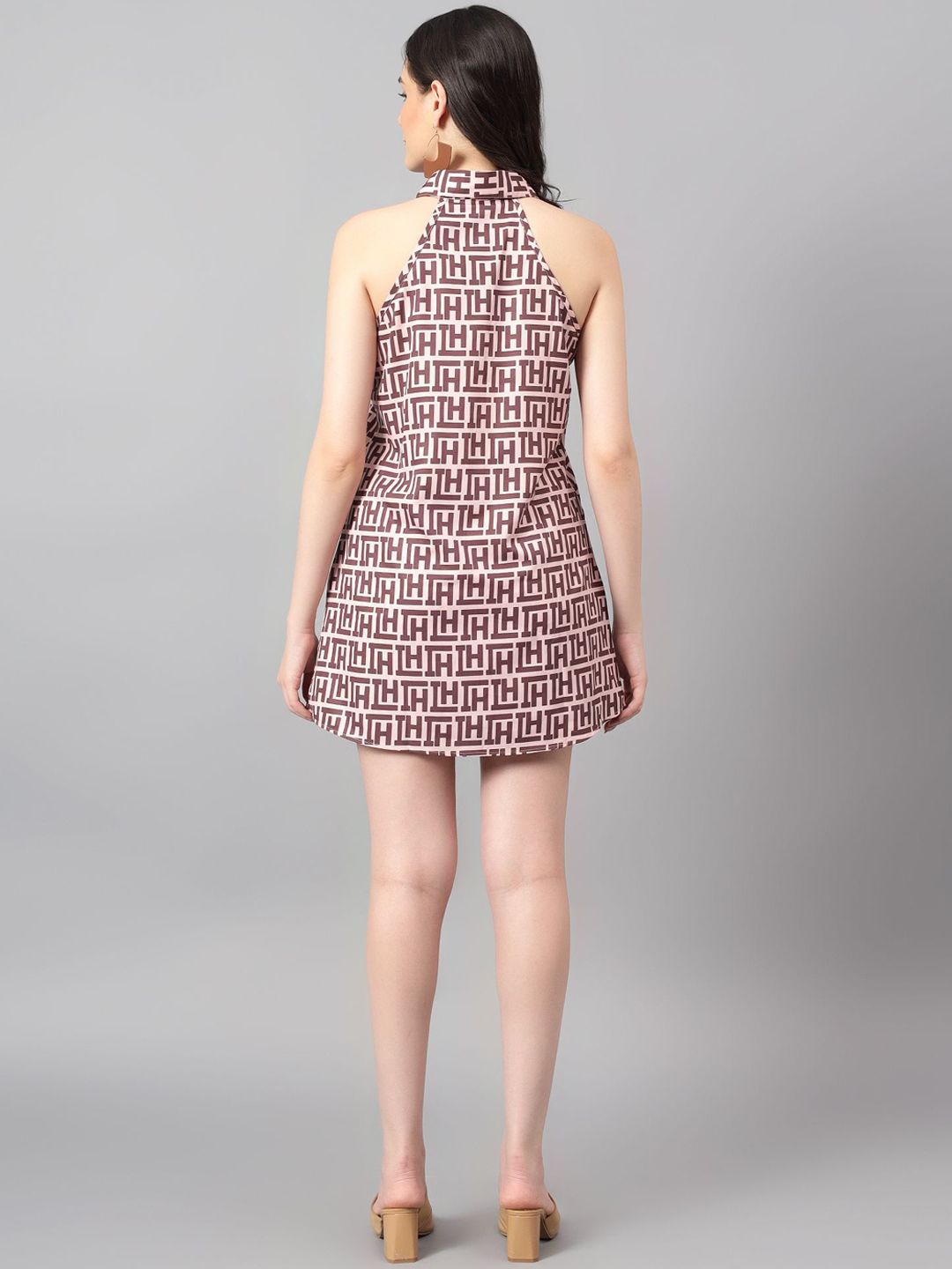 Kotty Pink Printed Shirt With Shorts