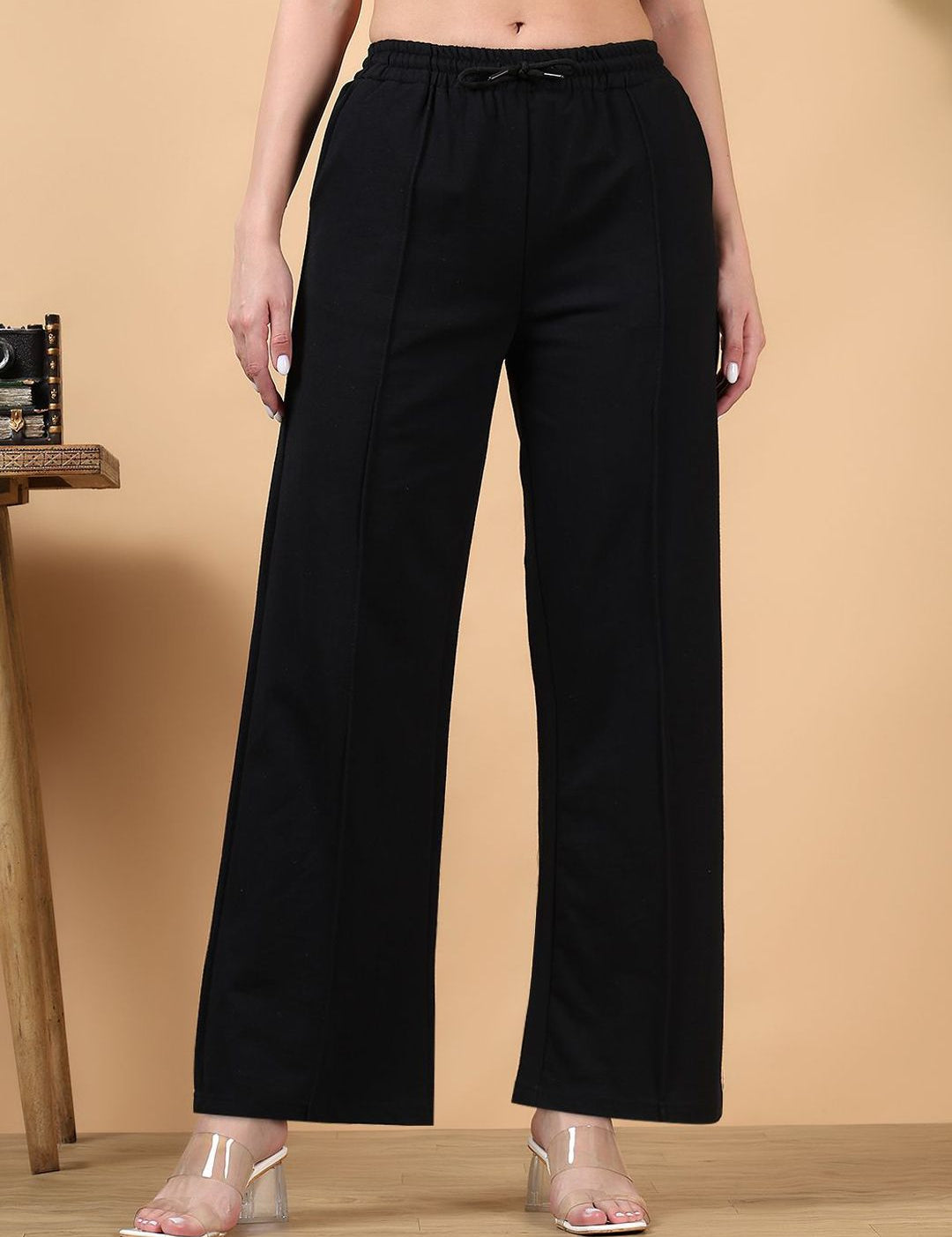 Kotty Women Cotton Mid Rise Track Pants