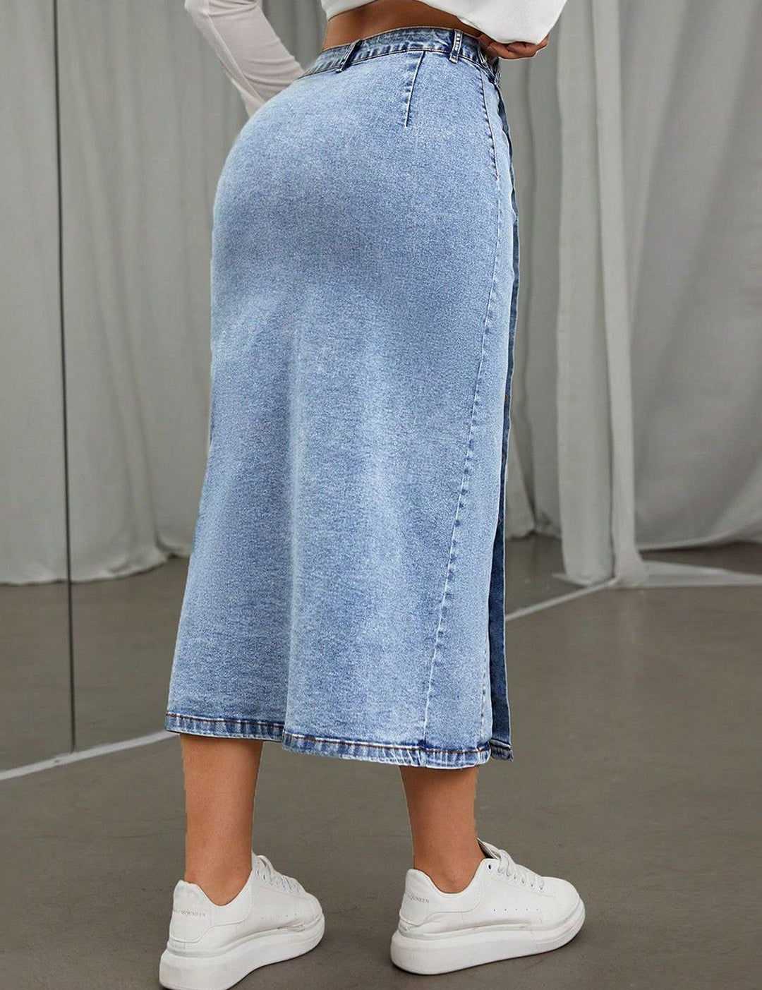  Kotty Straight Midi Skirts