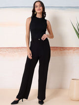 Kotty Relaxed Fit Round Neck Top With Trousers Co-Ords Set