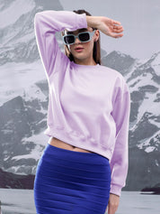 Kotty Women Round Neck Full Sleeves Cotton Sweatshirt