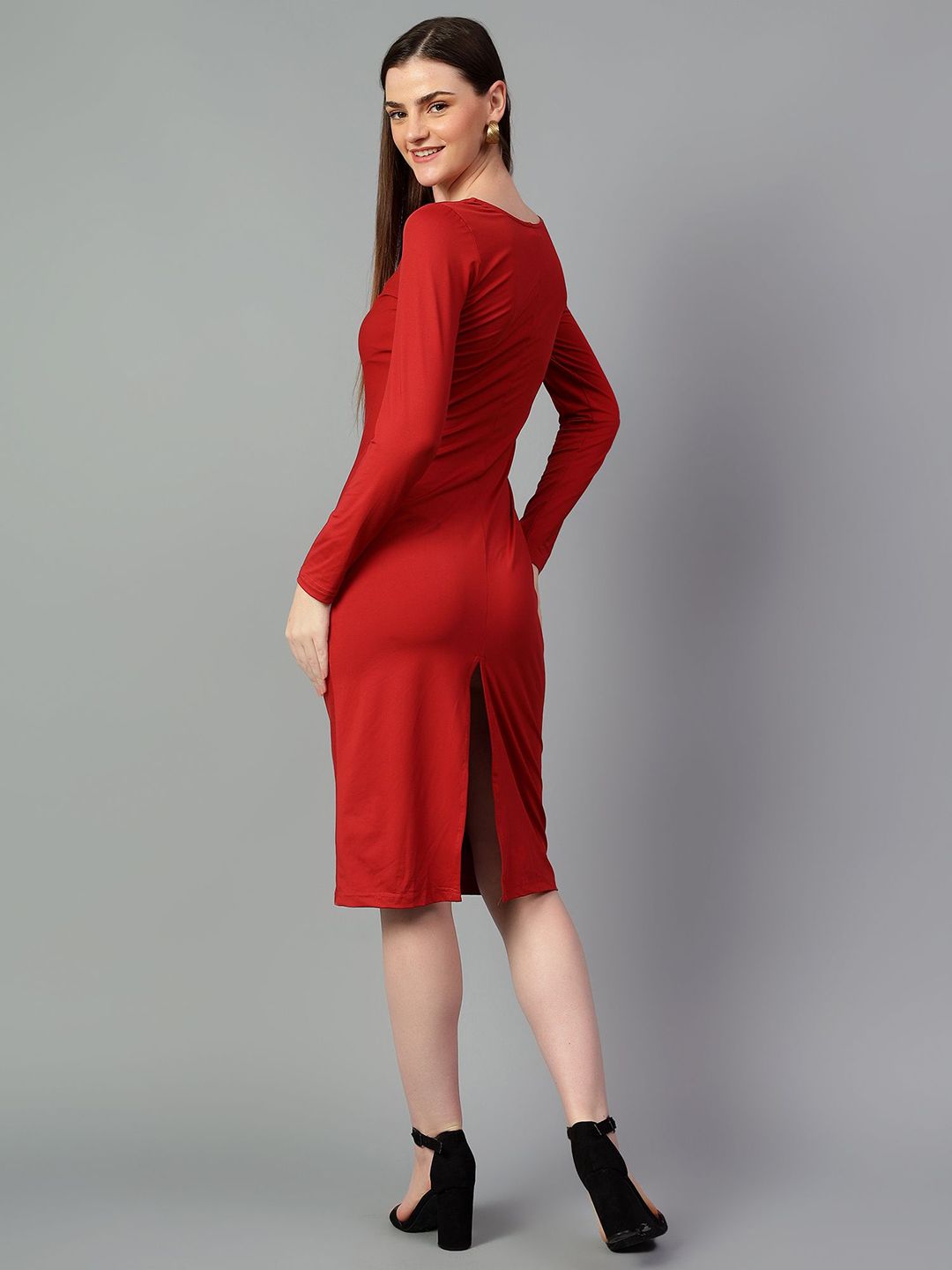 Kotty Women Bodycon Midi Dress