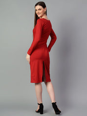 Kotty Women Bodycon Midi Dress