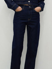 Kotty Women Straight Fit High-Rise Jeans