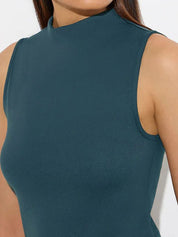 Kotty Women Sleeveless High Neck Tank Top