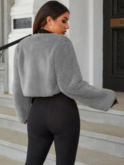 Kotty Women Crop Open Front Jacket