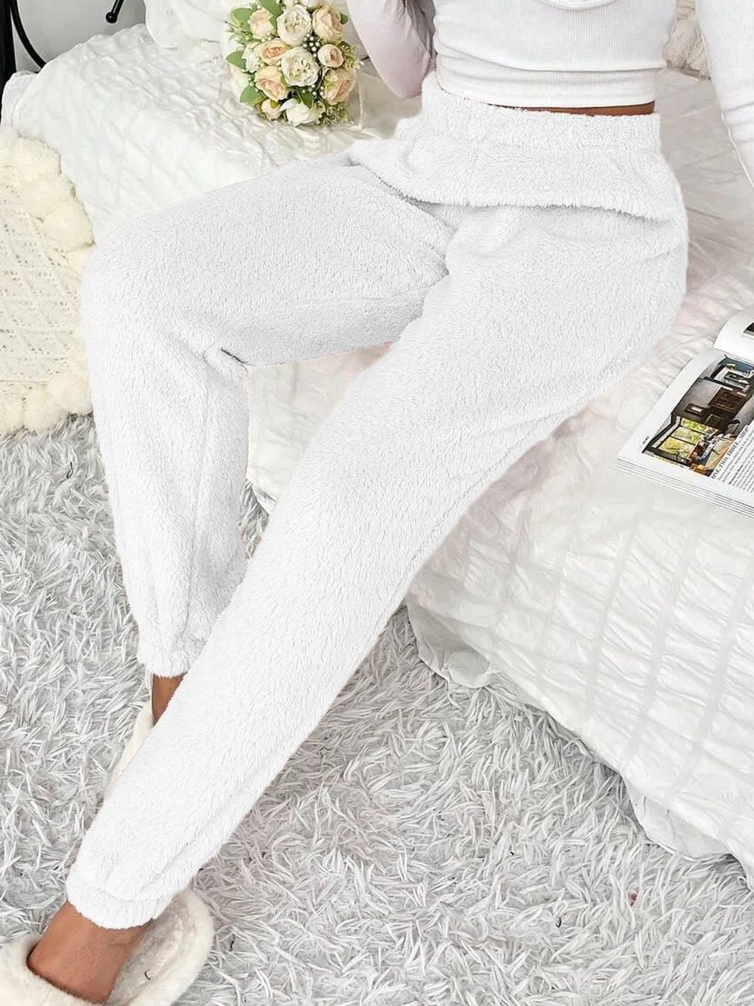 Kotty Women High-Rise Easy Wash Trousers