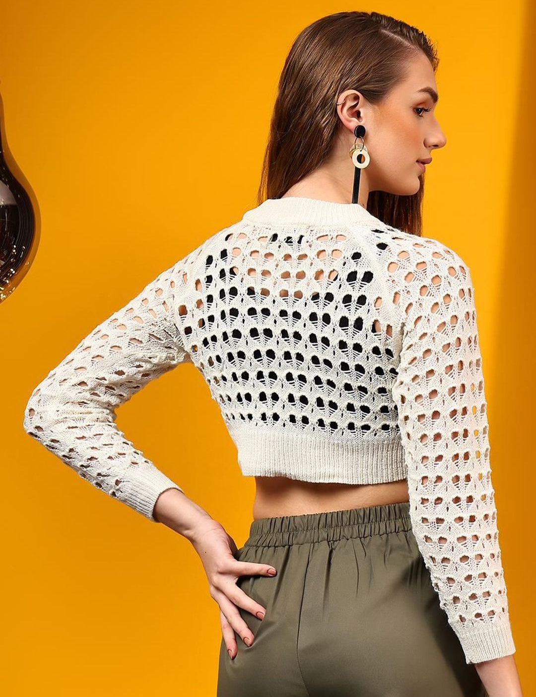 Kotty Women Crop Pullover