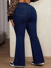 Kotty Women Bootcut High-Rise Stretchable Jeans