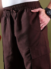 Kotty Men Relaxed Easy Wash Cargos Trousers