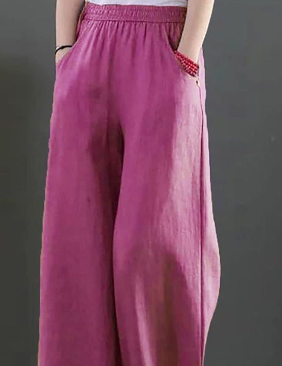 Kotty Women Loose Fit High-Rise Trousers