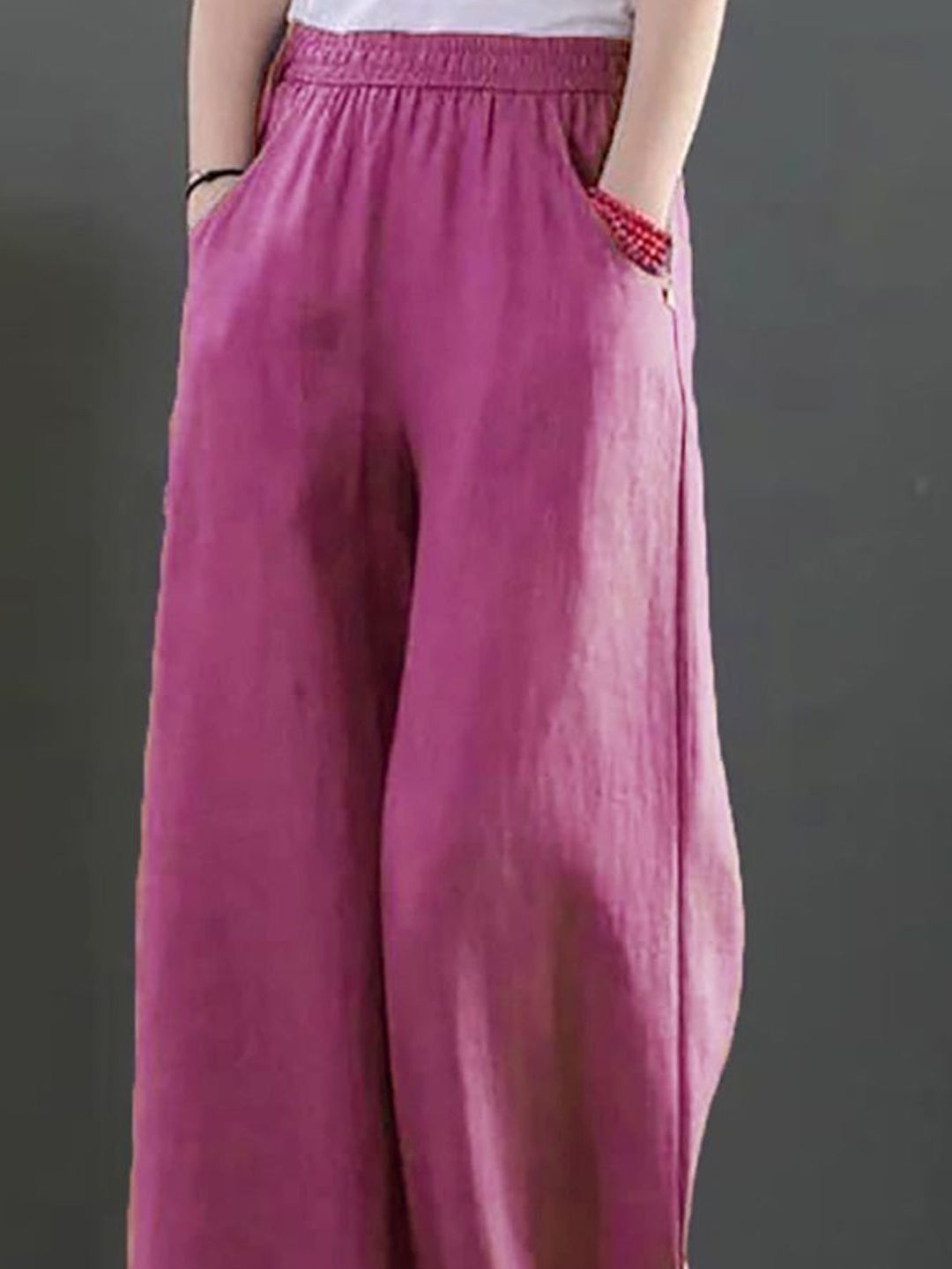 Kotty Women Loose Fit High-Rise Trousers