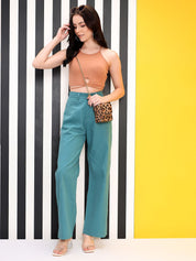 Kotty Women Jean Straight Fit High-Rise Stretchable Jeans