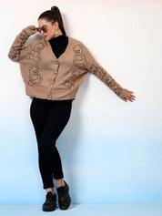 Kotty Women Printed Cardigan