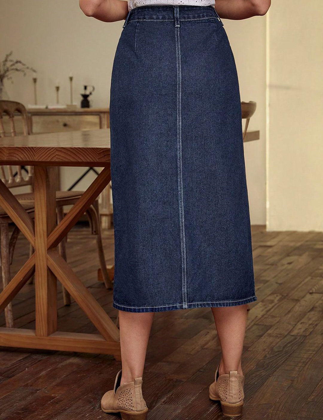  Kotty Straight Midi Skirts