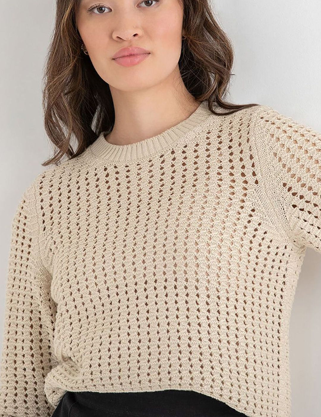 Kotty Women Long Sleeves Round Neck Pullover