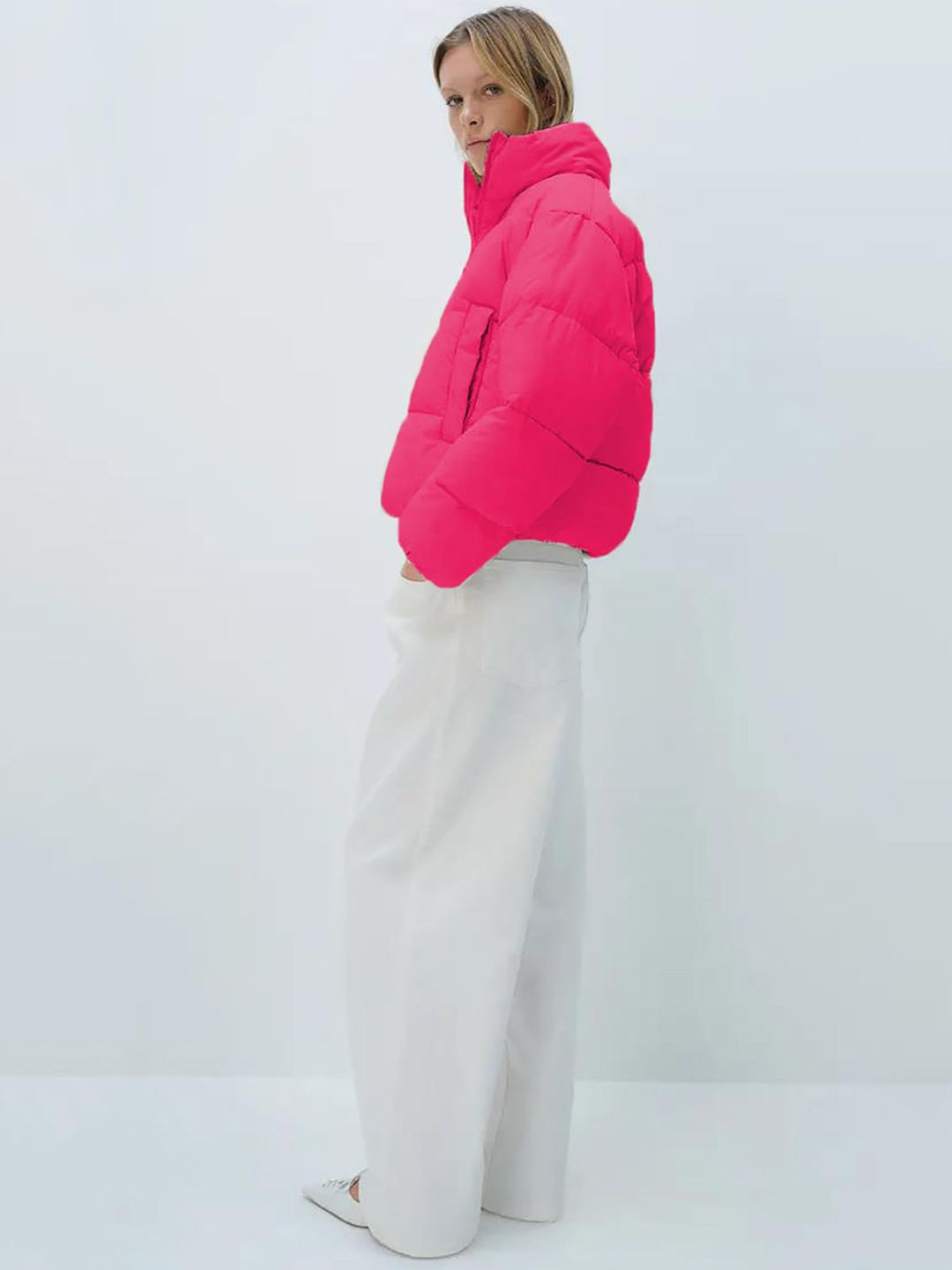 Kotty Women Crop Puffer Jacket