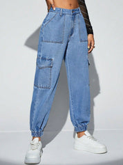 Kotty Women Jean Jogger High-Rise Stretchable Jeans