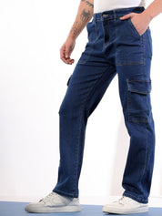 Kotty Men Comfort Regular Fit Mid-Rise Stretchable Cotton Jeans