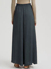 Kotty Women Relaxed Loose Fit High-Rise Wide Leg Trousers