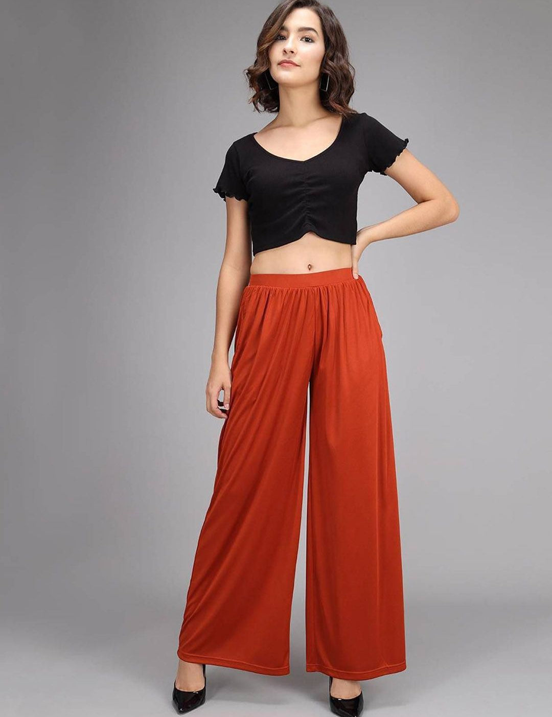 Kotty Women Relaxed High-Rise Trousers