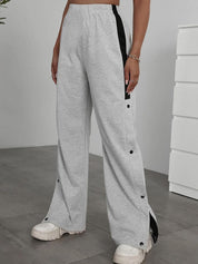 Kotty Womens Relaxed-Fit Mid-Rise Track Pants 