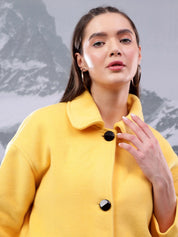 Kotty Women Spread Collar Overcoat