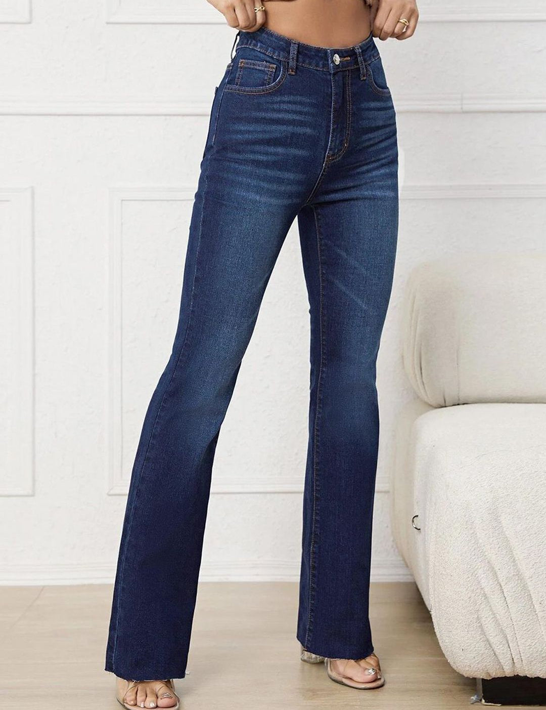 Kotty Women Bootcut High-Rise Stretchable Jeans