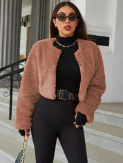 Kotty Women Crop Open Front Jacket