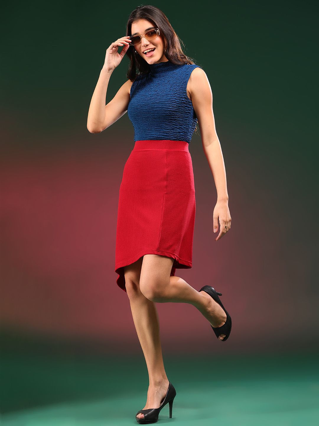  Kotty A-Line Knee Length Skirts