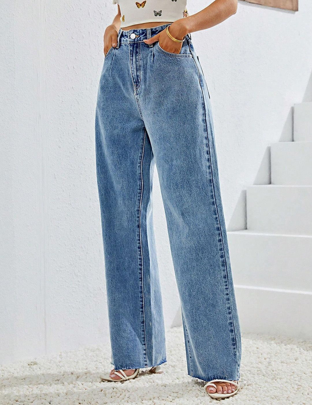 Kotty Women Flared High-Rise Stretchable Jeans