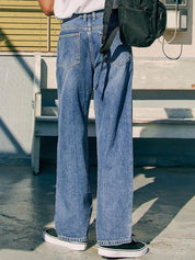 Kotty Men Regular Fit Mid-Rise Light Fade Stretchable Jeans