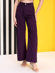 Kotty Women Jean Straight Fit High-Rise Stretchable Jeans