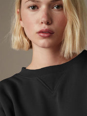 Kotty Women Round Neck Long Sleeves Sweatshirt