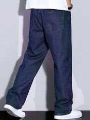 Kotty Men Relaxed Fit Mid-Rise Stretchable Jeans