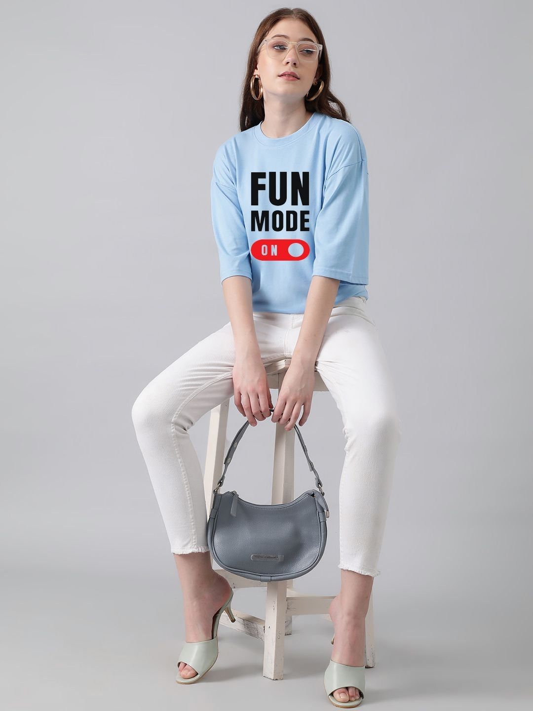 Kotty Women Typography Printed T-shirt