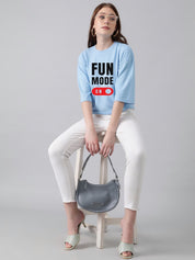 Kotty Women Typography Printed T-shirt