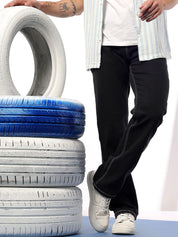 Kotty Men Comfort Fit Mid-Rise Stretchable Jeans