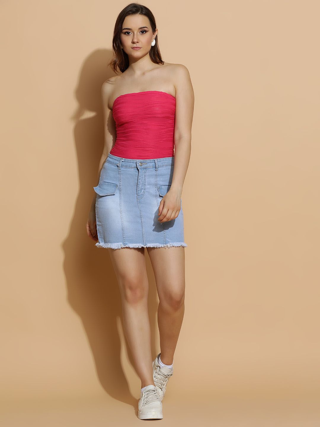  Kotty Pencil Above Knee Skirts