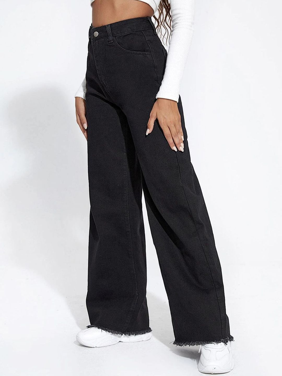 Kotty Women Flared High-Rise Stretchable Jeans