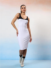 Kotty Women Shoulder Straps Bodycon Dress