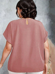 KOTTY Roll-Up Sleeves Top