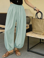 Kotty Women Relaxed Fit High-Rise Regular Trousers