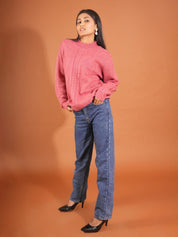 Kotty Women Cable Knit Pullover