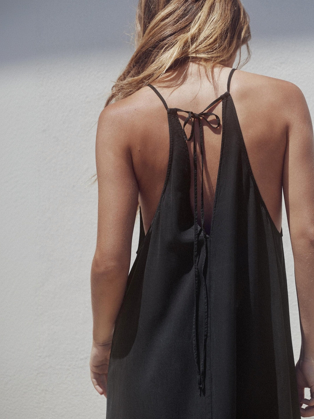 Kotty women elegant halter neck A-line maxi dress